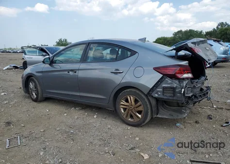 2019 Hyundai Elantra Sel from USA, damaged, VIN 5NPD84LF5KH428007